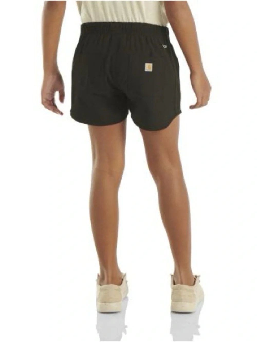 Carhartt Girls Black Shorts CH9298 - Rugged Flex Ripstop Short